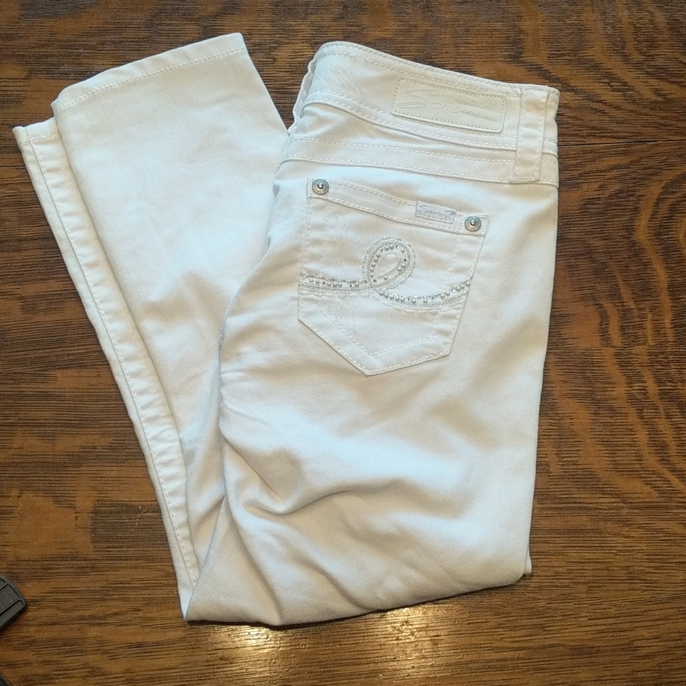 Seven cropped jeans